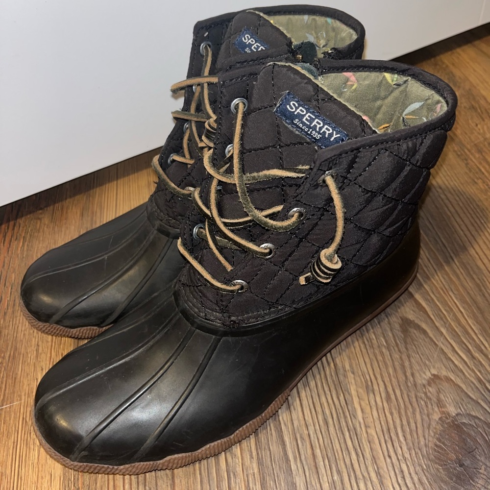 Women’s Saltwater Quilted Duck Boot Sperrys